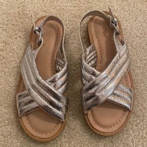 Silver Zara Sandals